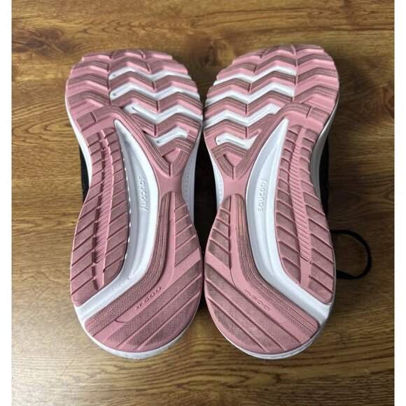Saucony Cohesion 14 Black/Pink Athletic Running Shoes Sneakers Women's Size 9.5 - Picture 7 of 7